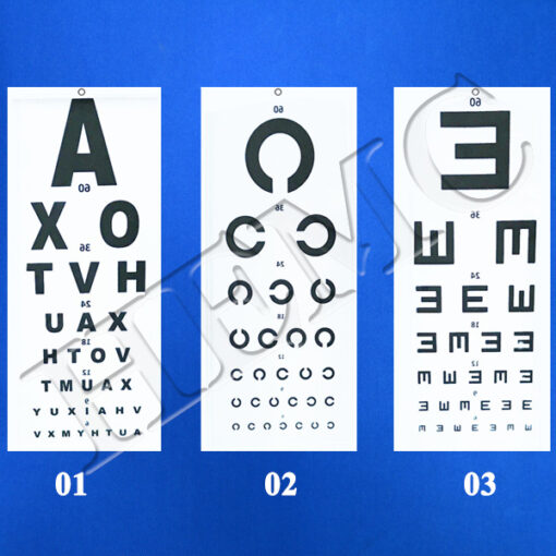 Eye Chart, Manufacturer, Hospital Eye Chart Suppliers, Eye Chart