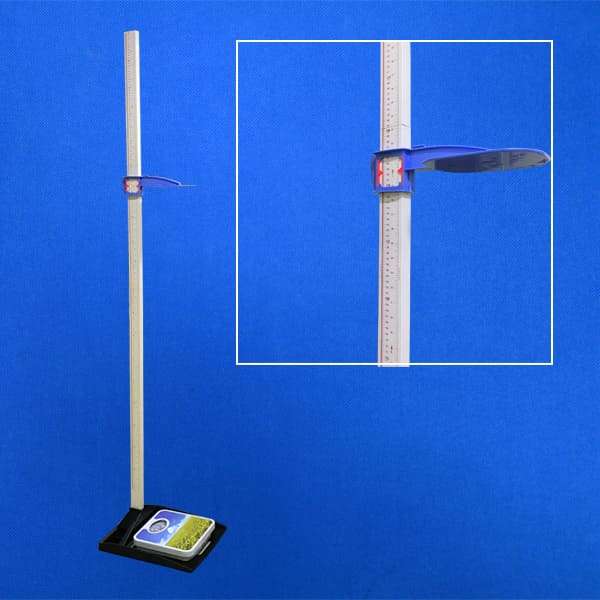 WEIGHT AND HEIGHT MEASURING SCALE, Telescopic