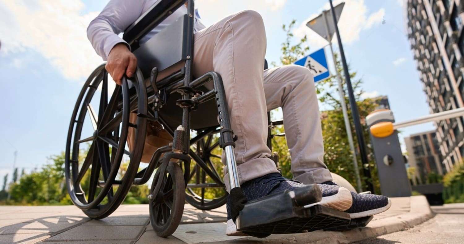 Manual wheelchair in India